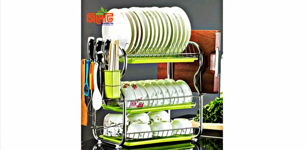Premium Quality 3 Layer Kitchen Rack