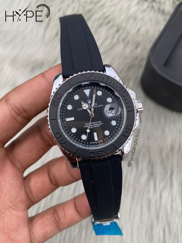R0LEX Yacht Master Quartz (Silver)
