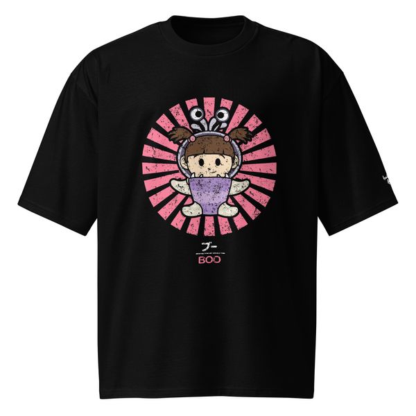 Girl with pink - Drop Shoulder Tees