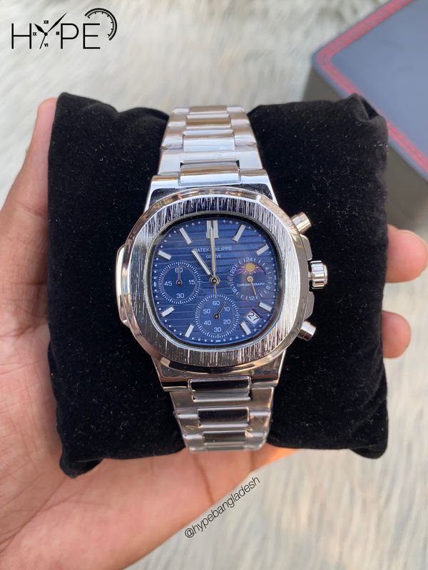 Patek nautilus AA chronograph (blue dial)