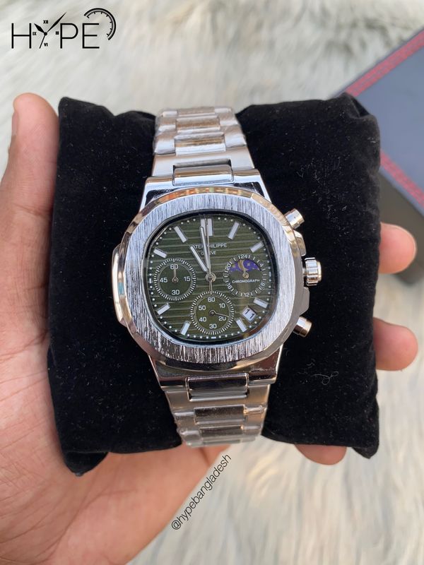 Patek nautilus AA chronograph (green dial)