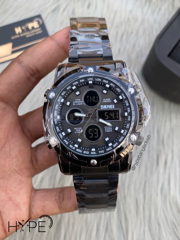 Skmei dual time chain