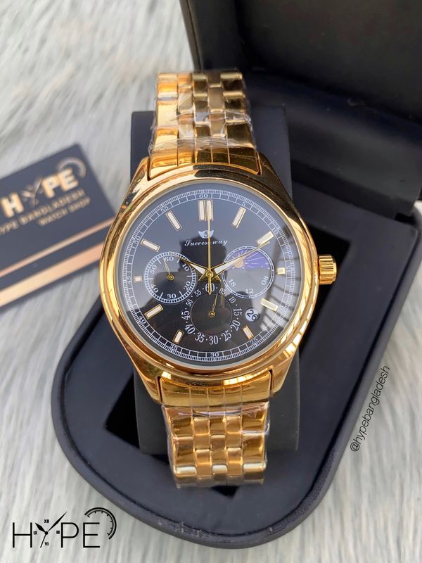 Success Way chronograph (golden)