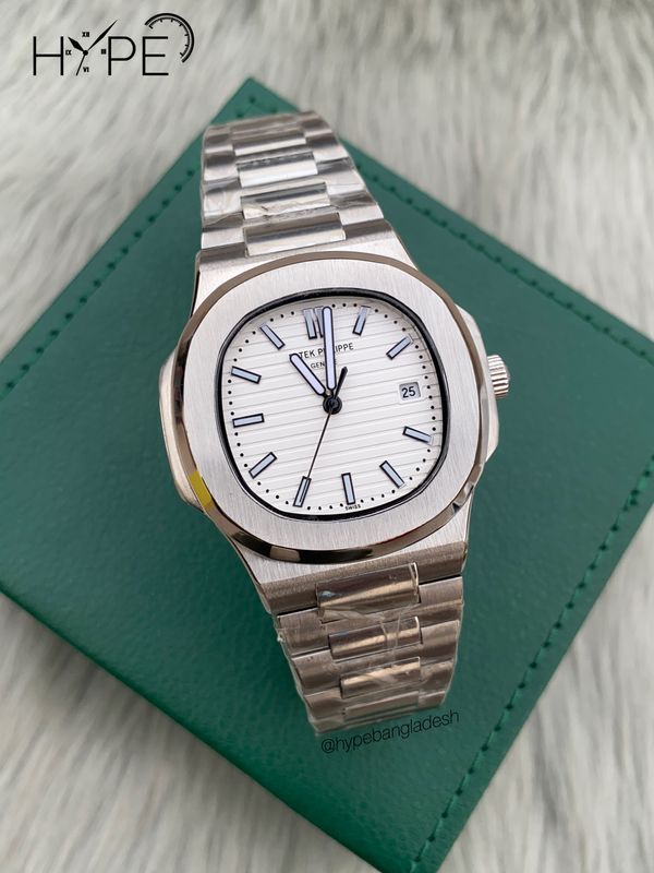 Patek nautilus AAA automatic (white dial)