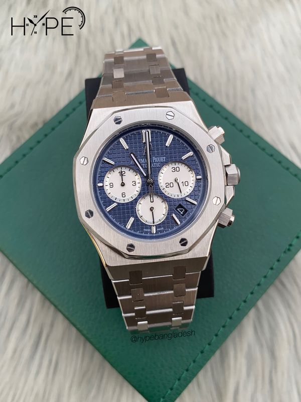 AP AAA chronograph (blue dial)