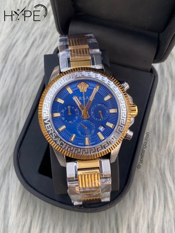 Versace AA chronograph (blue dial)