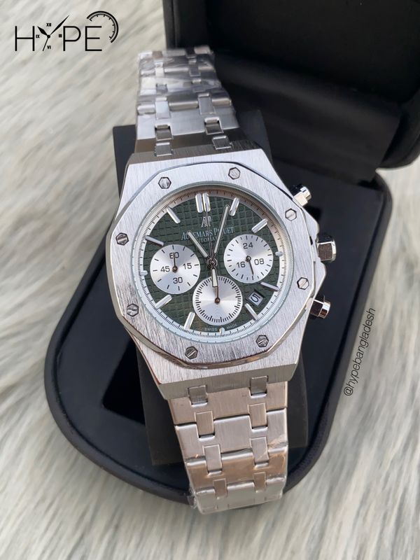 AP AA chronograph (green dial)