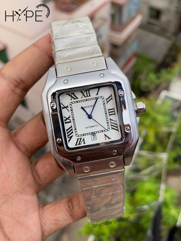Santos AA white dial