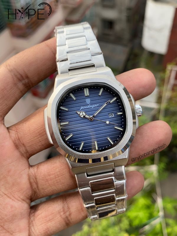 Poedagar Quartz blue dial