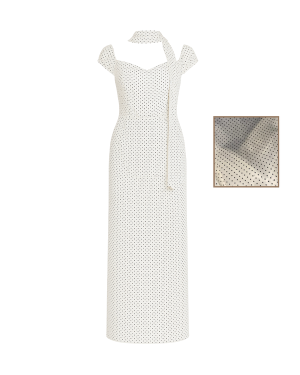 Dotted Up Dress - Image 4