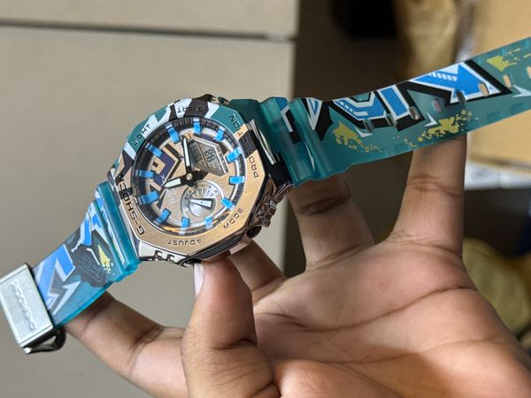 GSHOCK GM 2100 AQUA METAL BODY