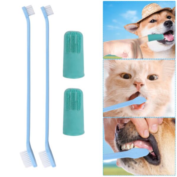 2 In 1 Toothbrush For Cats/Dogs