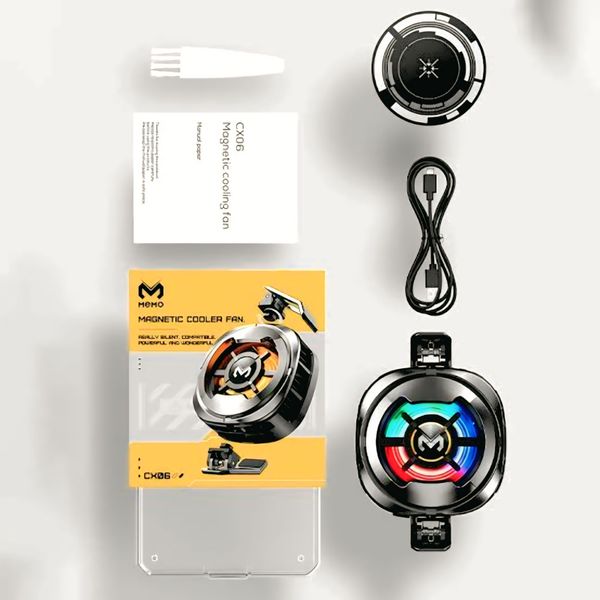 MEMO CX06 Mobile Phone Cooler Freeze Semiconductor Cooling Fan Radiator.