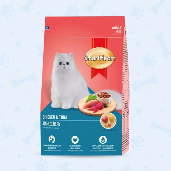 Smartheart 1.2KG Adult Catfood (Chicken & Tuna)