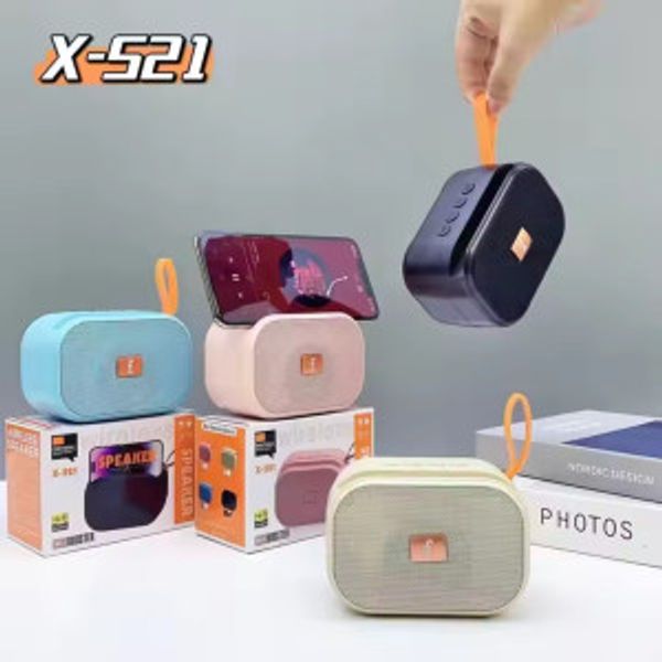 X-521 Bluetooth, USB, SD Card & FM Radio Supported Hi-Fi Audio Extra Bass Speaker