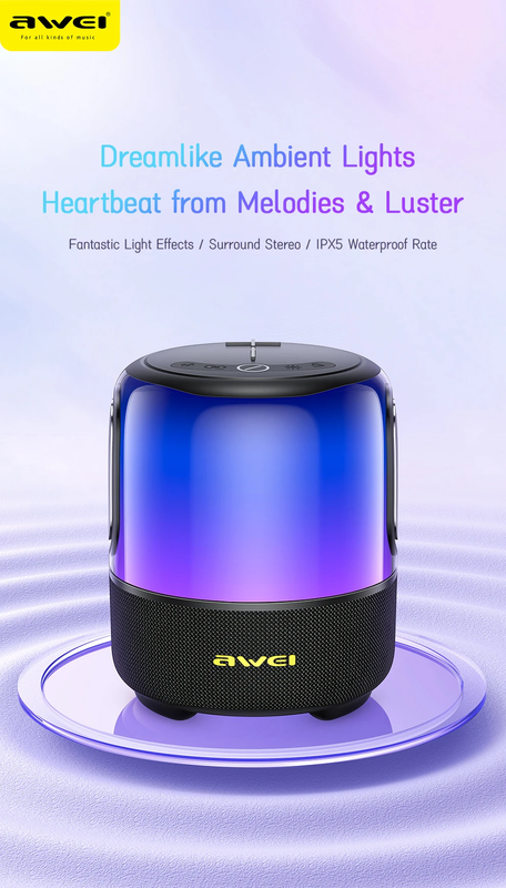 Awei Y680 TWS Powerful Waterproof Portable Wireless Subwoofer