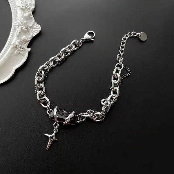 black gem star bracelet - Image 3