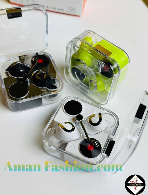 P61 Pro Transparent TWS Earbuds –ব্লুটুথ হেডফোন ।