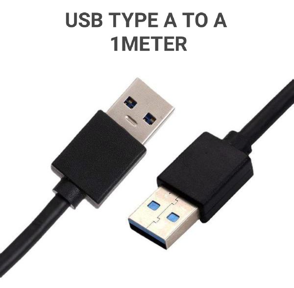 Both side usb type A male cable - usb to usb cable / usb type a male to usb type a male cable / usb male to male cable USB 3.0