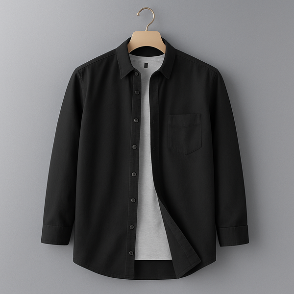 Premium solid shirt for man