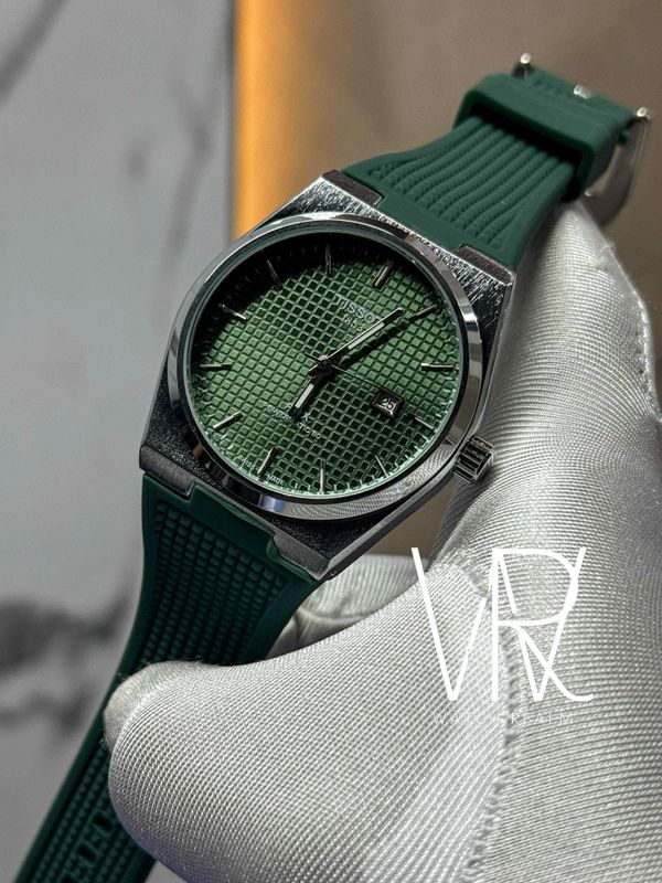 TISSOT PRX GREEN DIAL