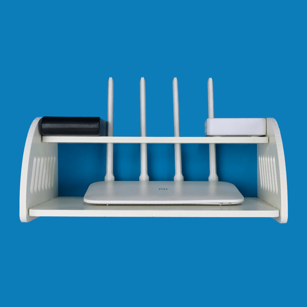 Router stand – White