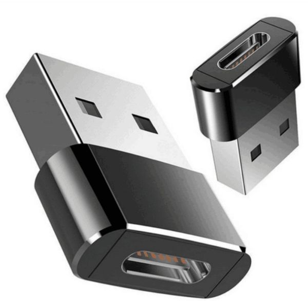 USB Type A male to Type C Female Adapter | USB C Adapter USB A Male to USB Type C Female Connector Type-c Adapter | OTG Type C Female To USB A Male Converter
