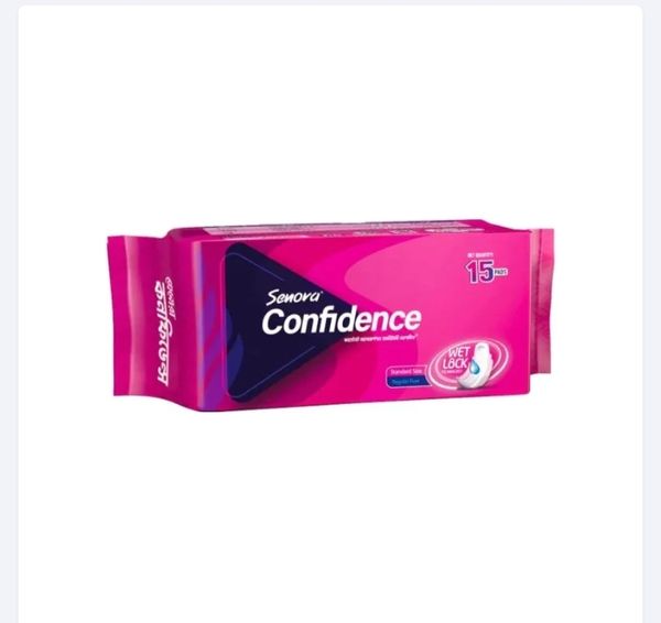 Senora Confidence Sanitary Napkin (Panty System) - (15 Pads)