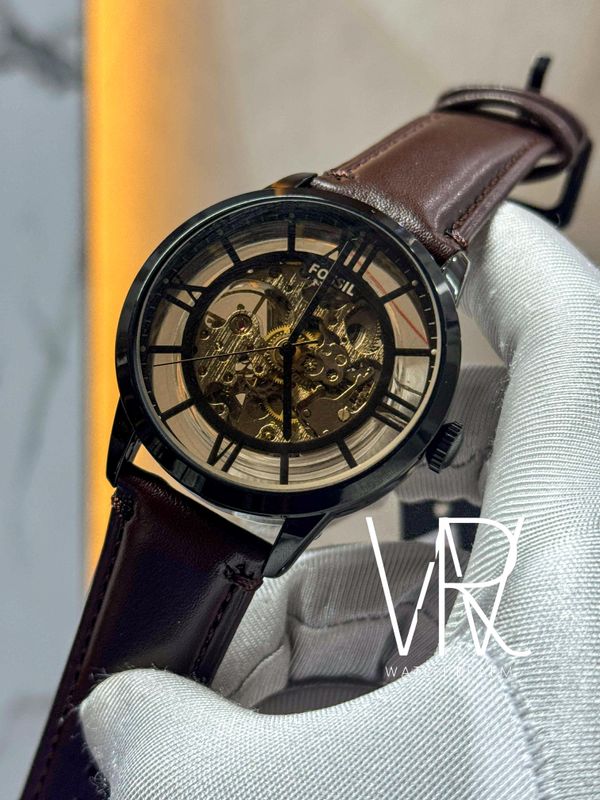 FOSSIL TOWNSMAN AUTO BROWN BELT