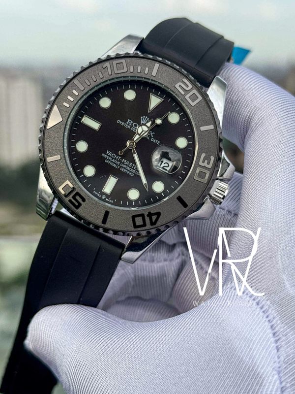 ROLEX YACHTMASTER SILVER