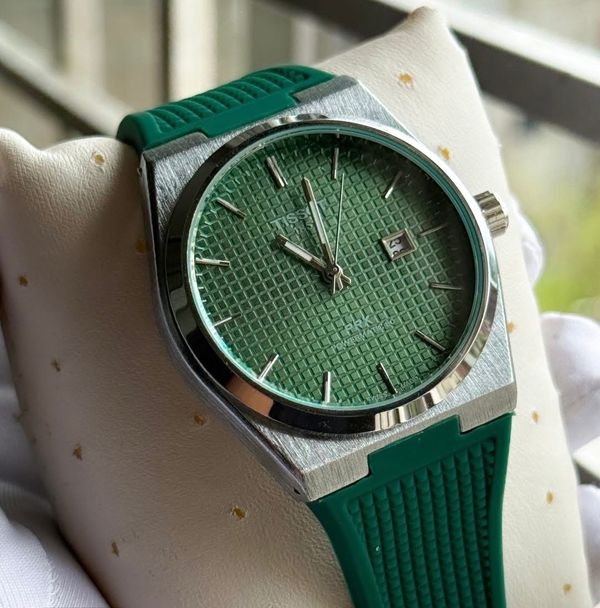 Tissot None Chronograph PRX Silver Green