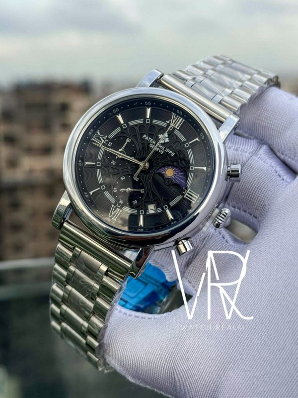 PATEK PHILIPPE MOONPHASE BLACK DIAL