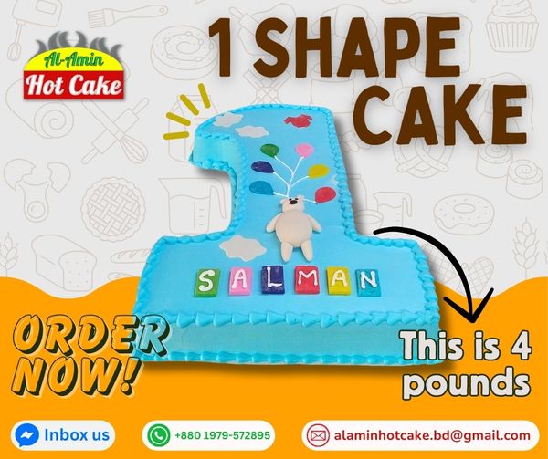 One shape cake
