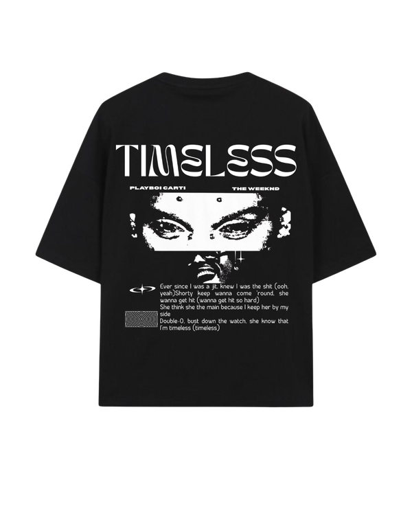 Timeless Oversized Tshirt - Black