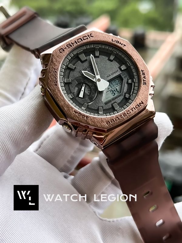 CASIO GSHOCK GM 2100 CHOCOLATE COLOUR