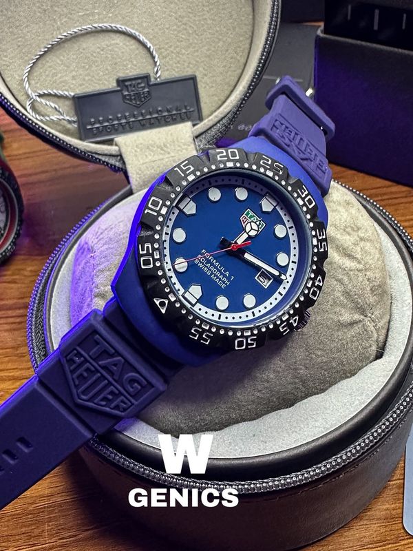 Tag Heuer Solargraph F1 Blue
