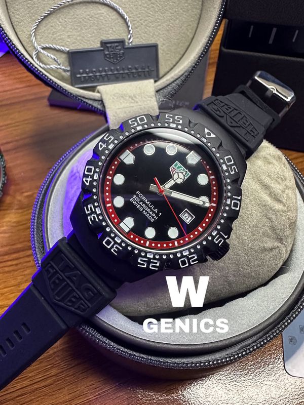 Tag Heuer Solargraph F1 Black