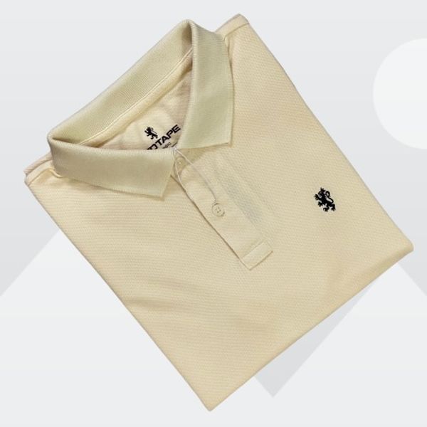 Red Tape Men's Apricot Polo T-shirt