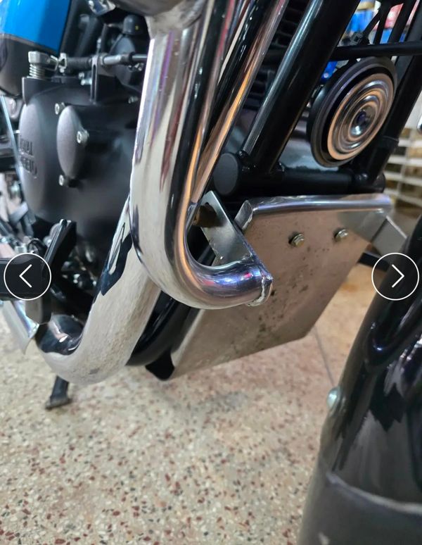 Premium Heavy SS Engin Gourde For Royal Enfield All Model