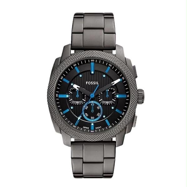 FOSSIL FS6098 MACHINE CHRONOGRAPH SMOKESTAINLESS STEEL WATCH