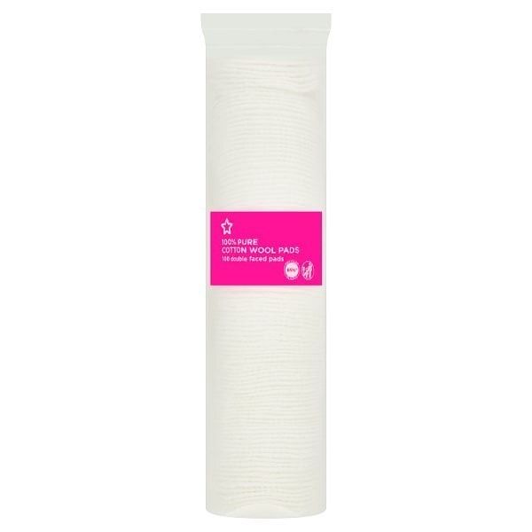 Superdrug 100% Pure Cotton Wool Pads - 100 Double Faced Pads - Image 2