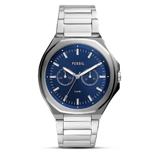 FOSSIL EVANSTONCHRONOGRAPH BLUE DIALMEN'S WATCH BQ2610