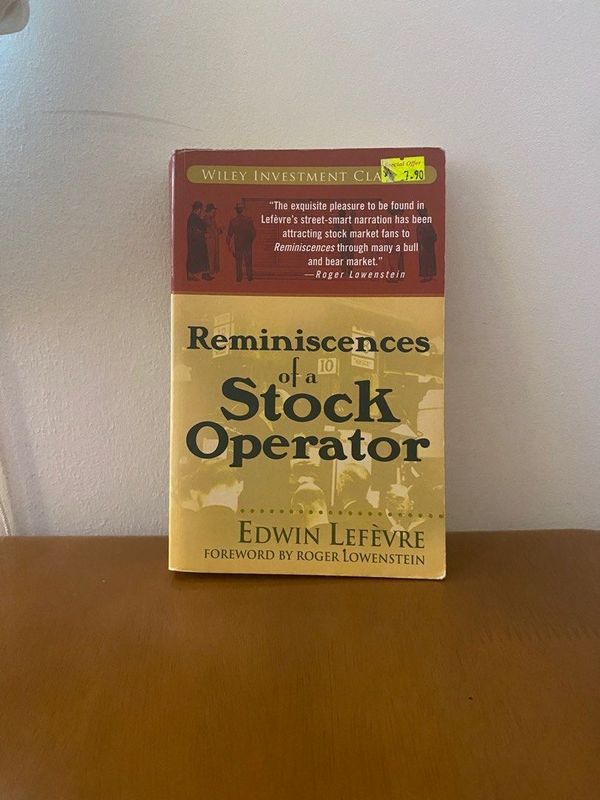 Reminiscences of a Stock Operator by Edwin Lefèvre