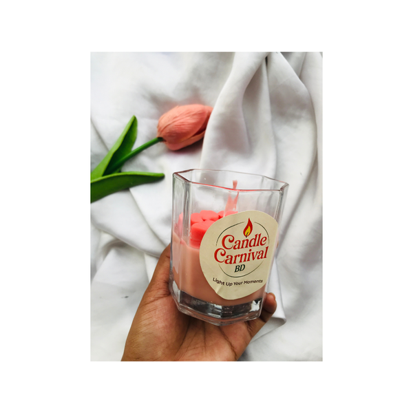 Love Jar Candle ( Vanilla Fragrance )