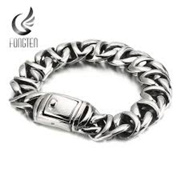 stainless steel bracelet cross-border new accessories wholesale European and American personality retro lace totem men's bracelet fashion