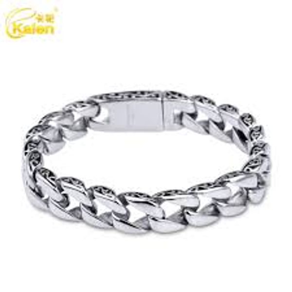 stainless steel bracelet cross-border new accessories wholesale European and American personality retro lace totem men's bracelet fashion
