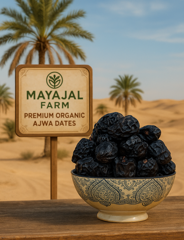 Premium Organic Ajwa Dates.