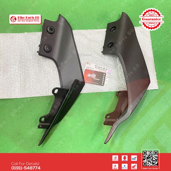 Back Panel (Dark Night) for Yamaha R15 V3 Bike.
