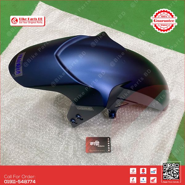 Mudguard (Mat Blue) for Yamaha R15 V4 (Racing Blue) Bike.