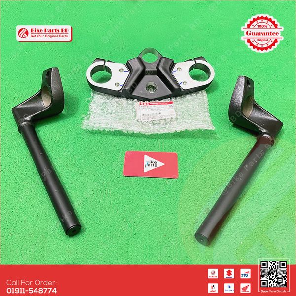 Handle with Handle Plate for Suzuki Gixxer SF (New Model) bike.